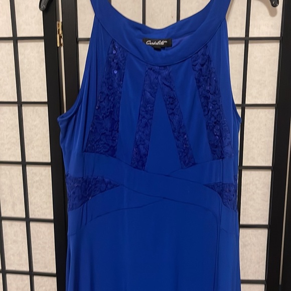 Candalite | Blue and Sequin Dress - Picture 2 of 4